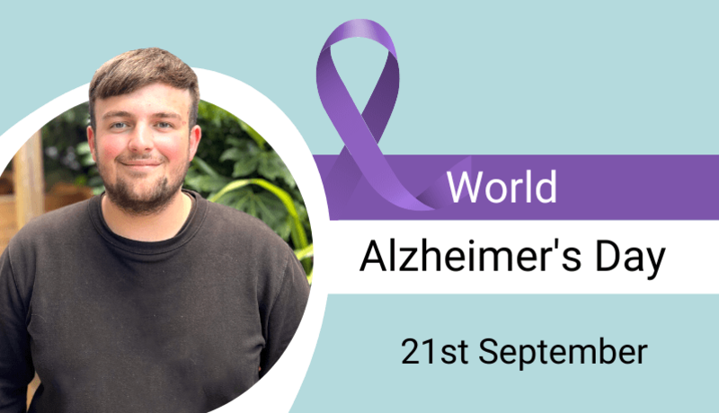Man talking about World Alzheimer's Day