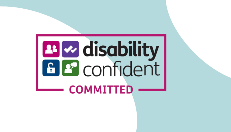 Disability Confident Committed Logo