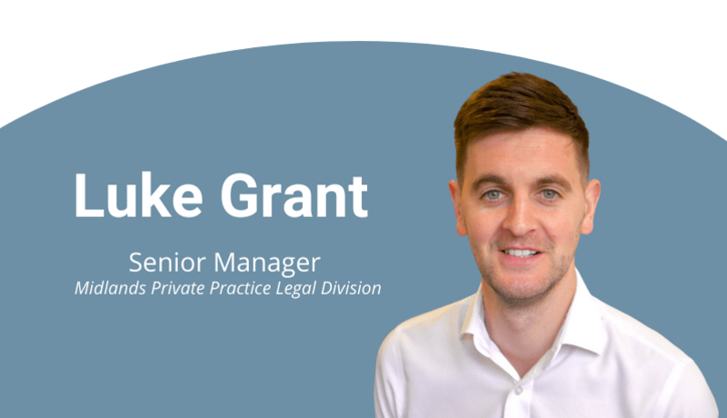 Legal Locum Recruitment Specialist Luke smiles at camera